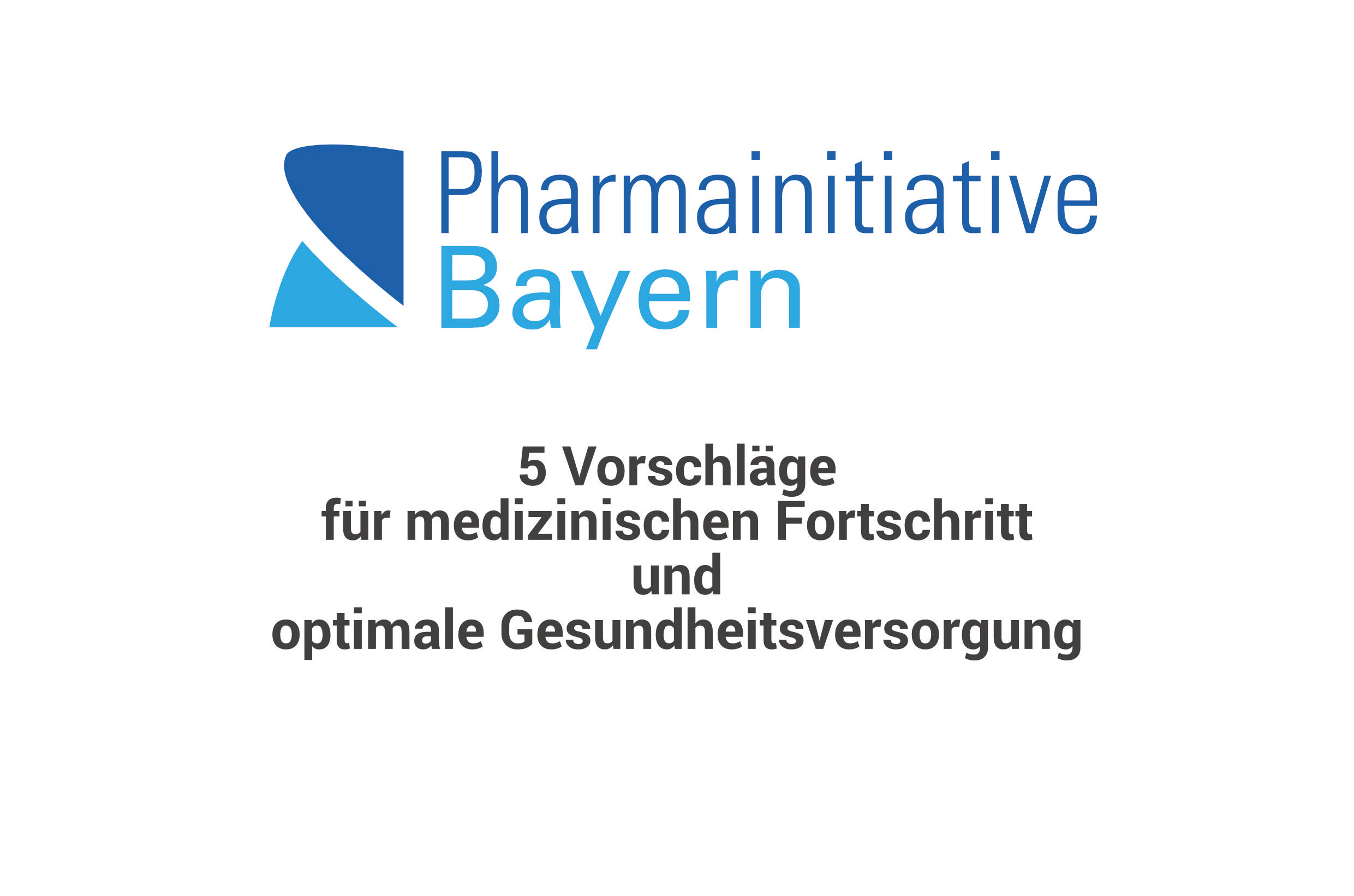 Positionspapier 2019: Fünf Vorschläge für eine optimale Gesundheitsversorgung