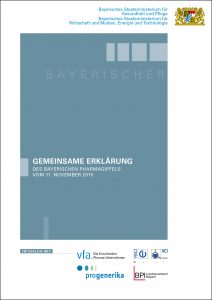 Bayerischer Pharmagipfel 2015: Gemeinsame Abschlusserklärung unterzeichnet